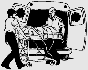 cartoon images of paramedics